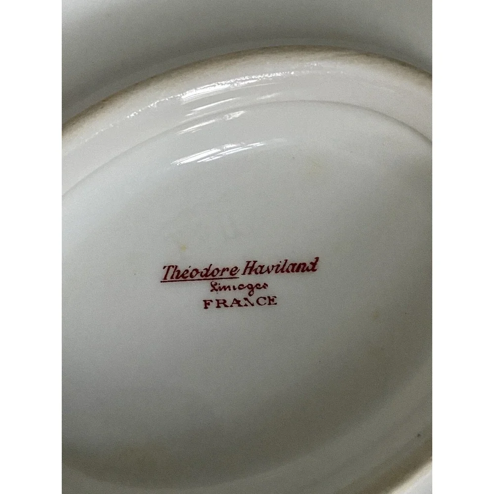 Haviland Limoges Gravy Boat Roses Gold France
